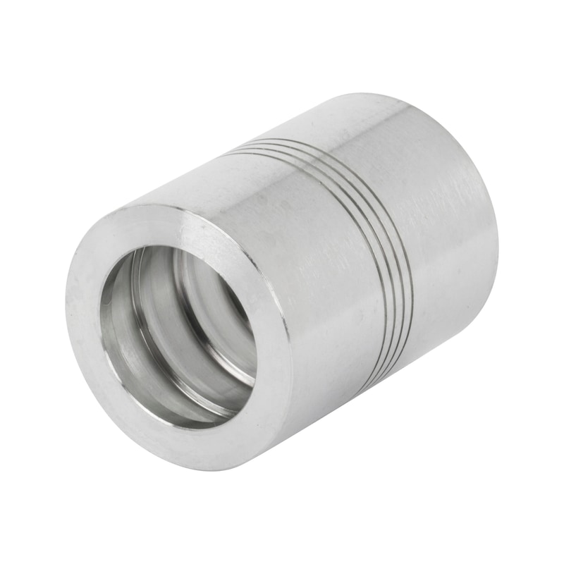 Boccole Per Meccaniche Di Basso (4 Pezzi) - Allparts Press Fit, Colore Nickel, TK-0799-001
