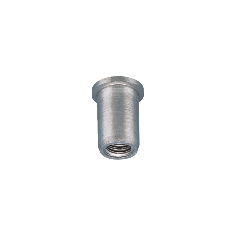 Insert fileté - tête plate - inox A2