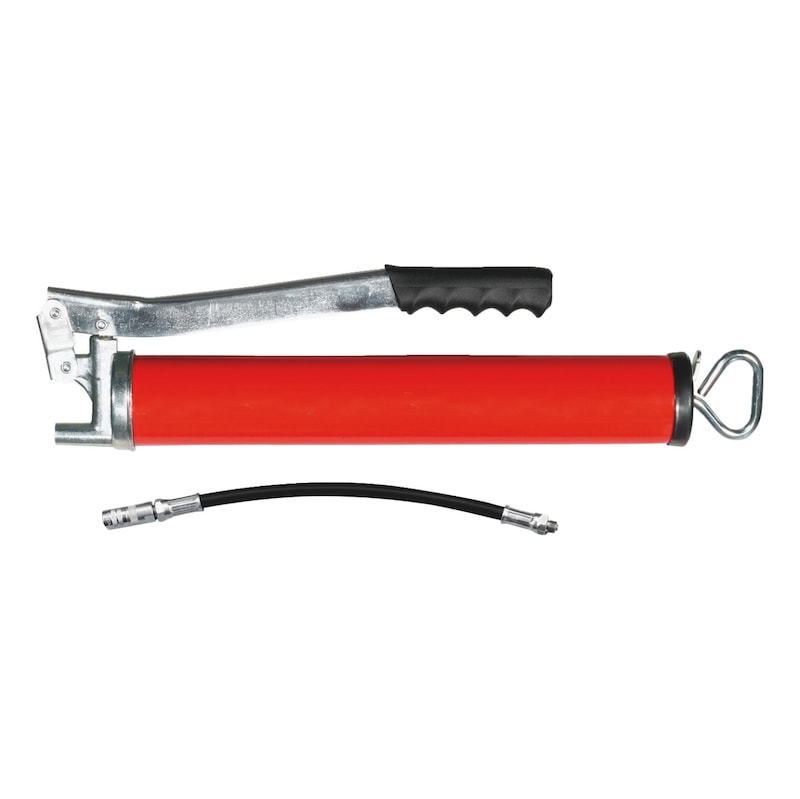 Ingrassatore A Leva Doppio Pistone 600cc | Pressione 3600psi | Per Cartucce 14 Oz O Sfuso