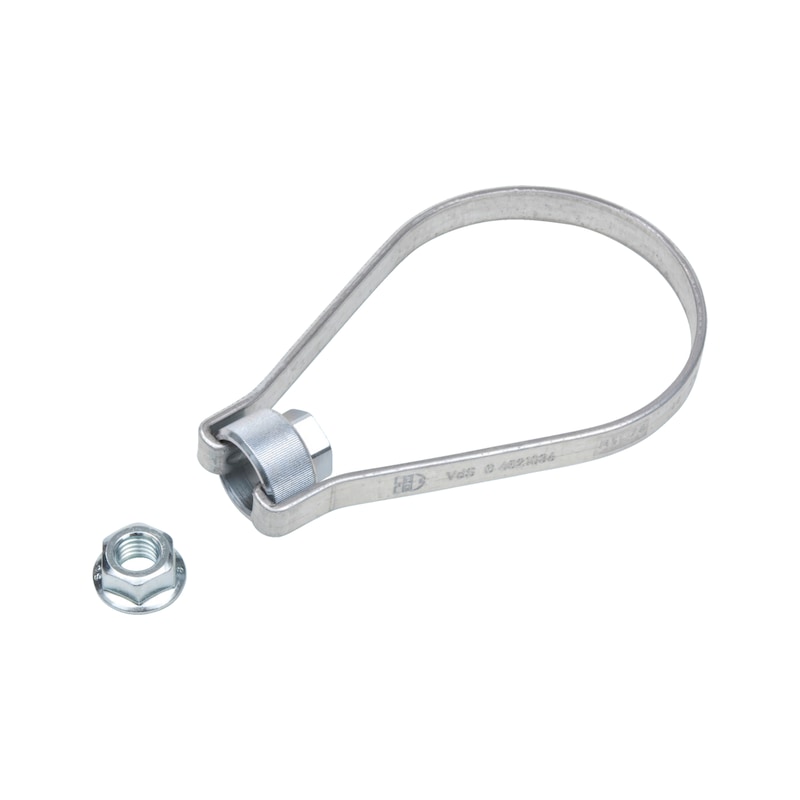 Collier de suspension poire pour tuyau TIPP VDS