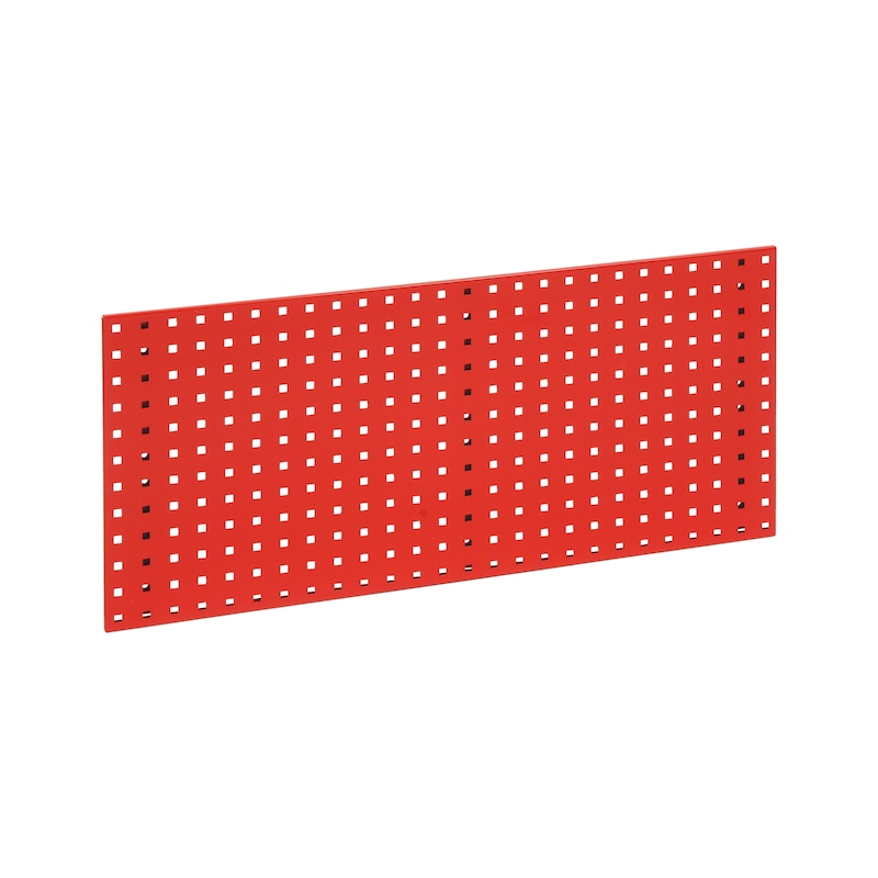 Panneau mural perforé pour outils en atelier - 991x457 mm - rouge ...