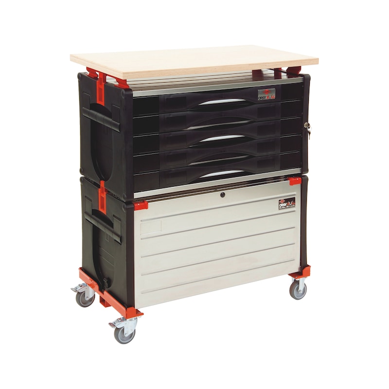 Servante d'atelier ORSY BULL série 7 - robuste et mobile