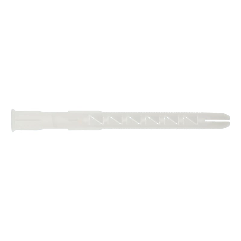 Cheville plastique W-RD avec collerette pour brique/béton