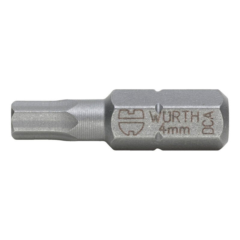 KS TOOLS 1/4' Embouts de vissage 6 pans, 25 mm, 3/16