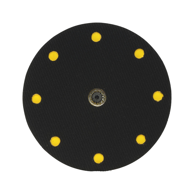 Plateau de ponçage auto aggripant rigide 8 trous extérieurs