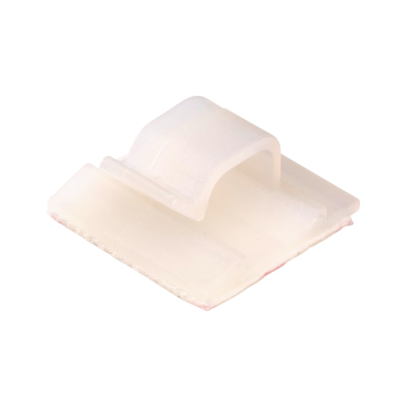 Sourcing Map Kabelklemmen R-Typ, 15 Mm – 50 Stück, Nylon, Weiß – Für Kabelmanagement