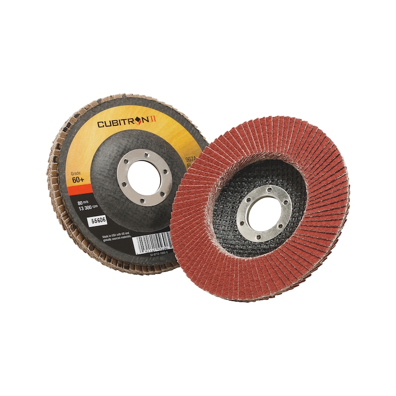 3M Cubitron II flap disc - 967A CUBITRONII FAECHSCH. CON P40 125MM
