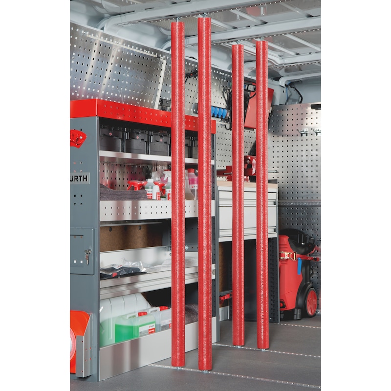 Kit de barres d'arrimage pour profilé Airline - véhicule utilitaire