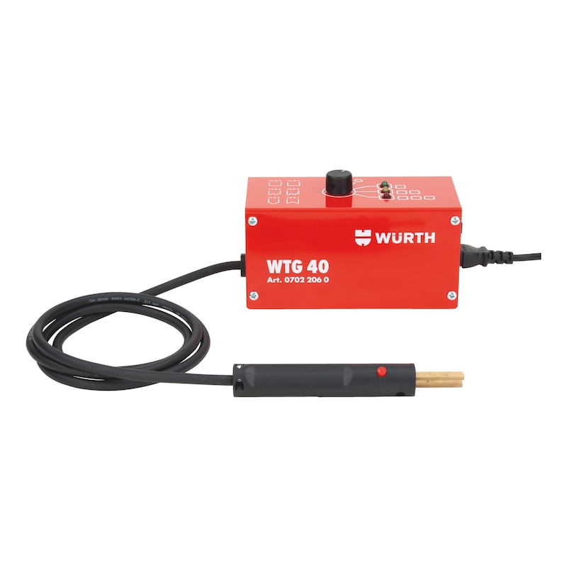 Agrafeuse thermique WTG 40 pour réparation du plastique