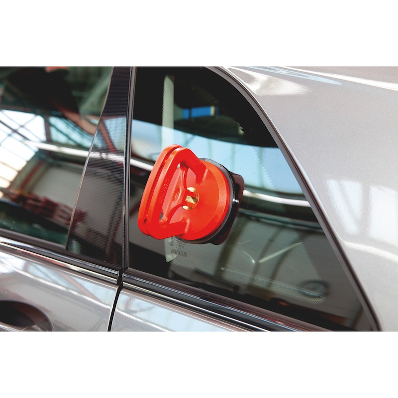 Ventosa de sujeción con un cabezal - SUJETADOR DE CRISTAL