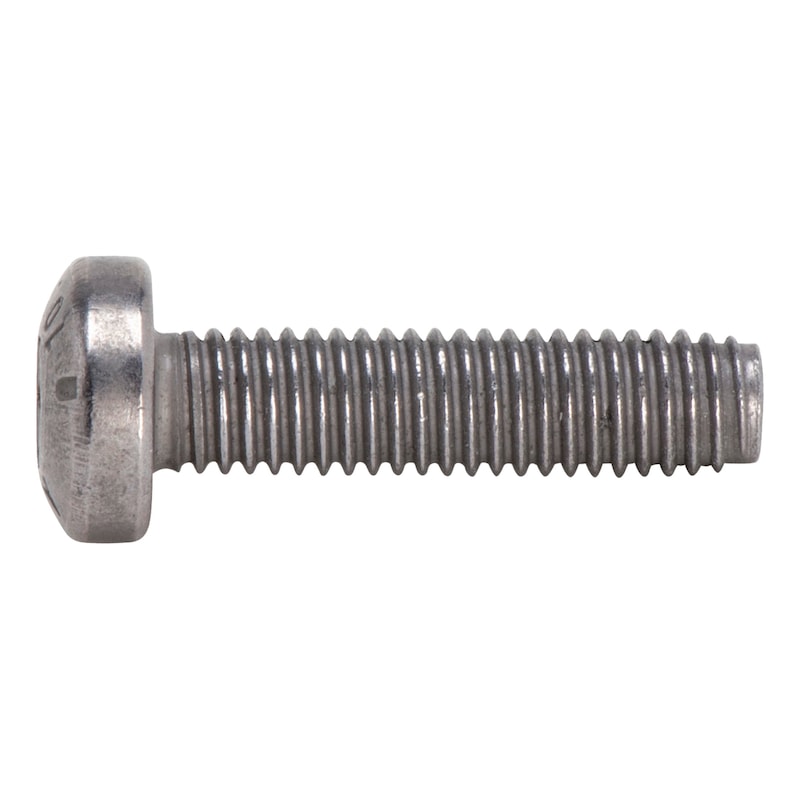 Vis autoformeuse GEFU - tête cylindrique bombée - acier 10.9 zinc nickel (P3E) - empreinte TX