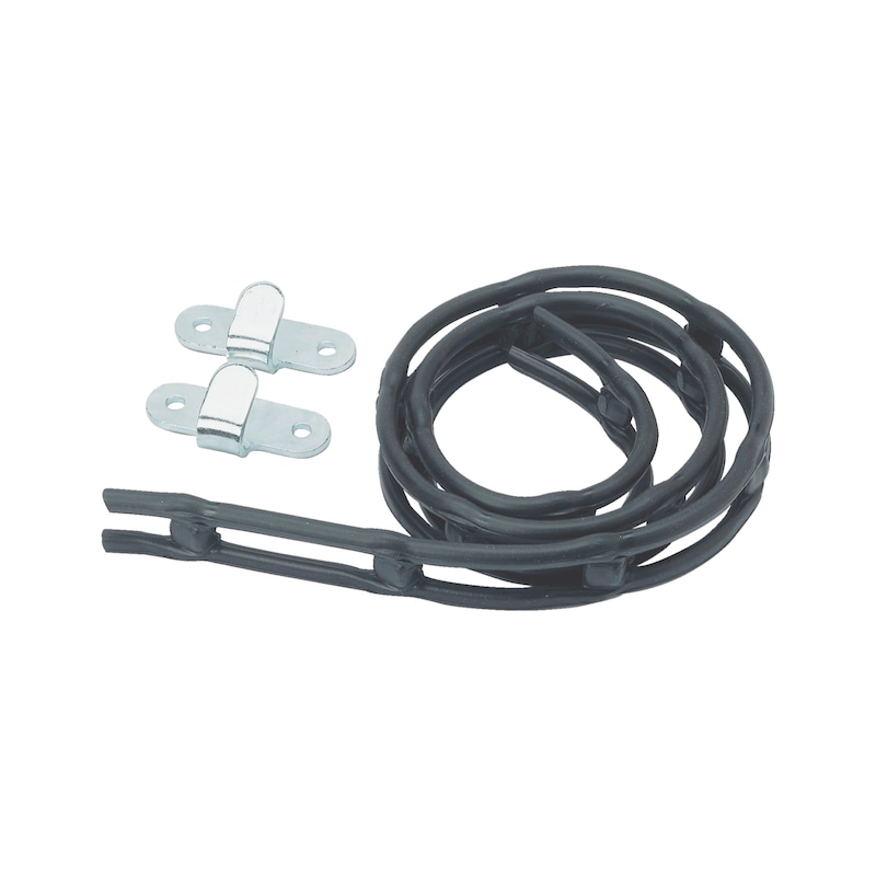 Sangle élastique en caoutchouc pour arrimage de charges