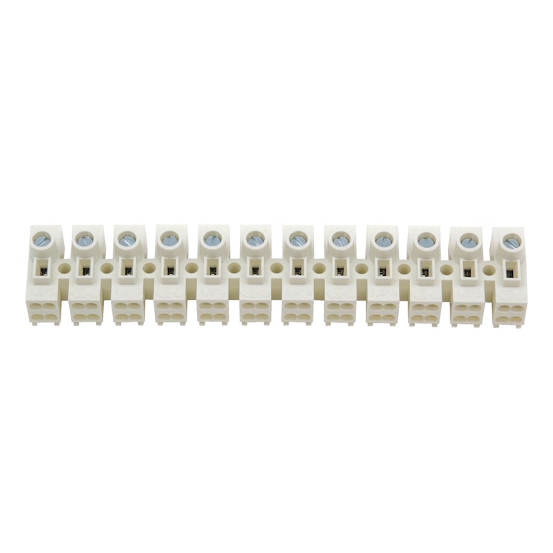Lot 10PCS Barrette De Connexion TB-1506 600V 15A 6 Positions - Rouge
