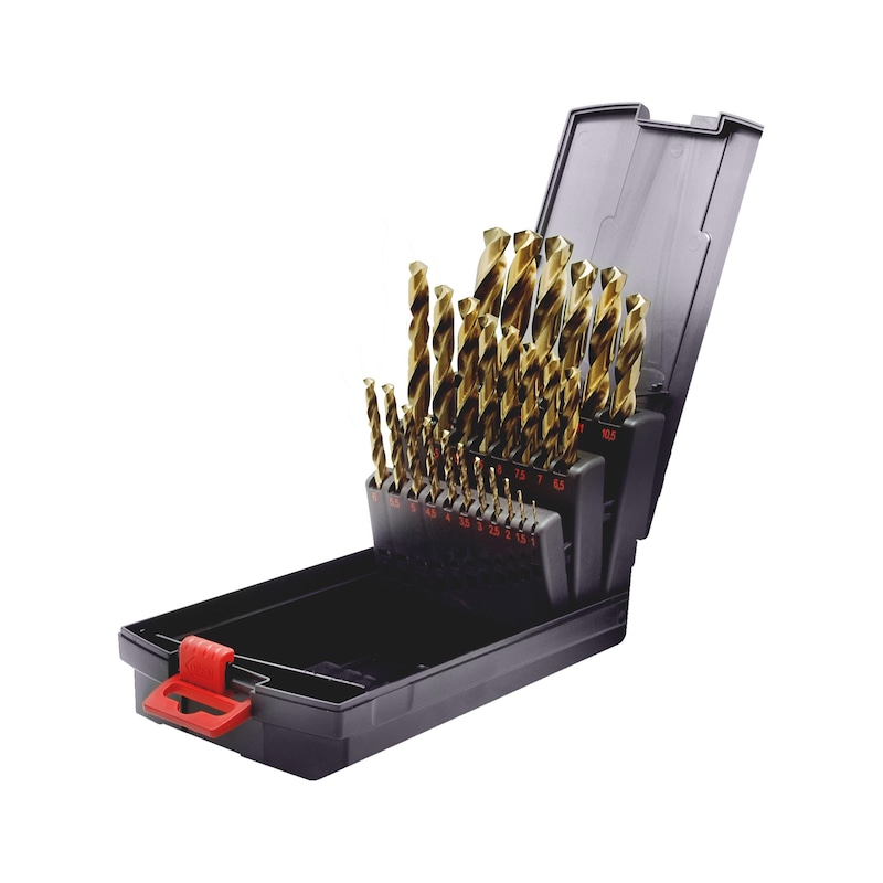 
Twist Drill bit assortment DIN338 HSCO
