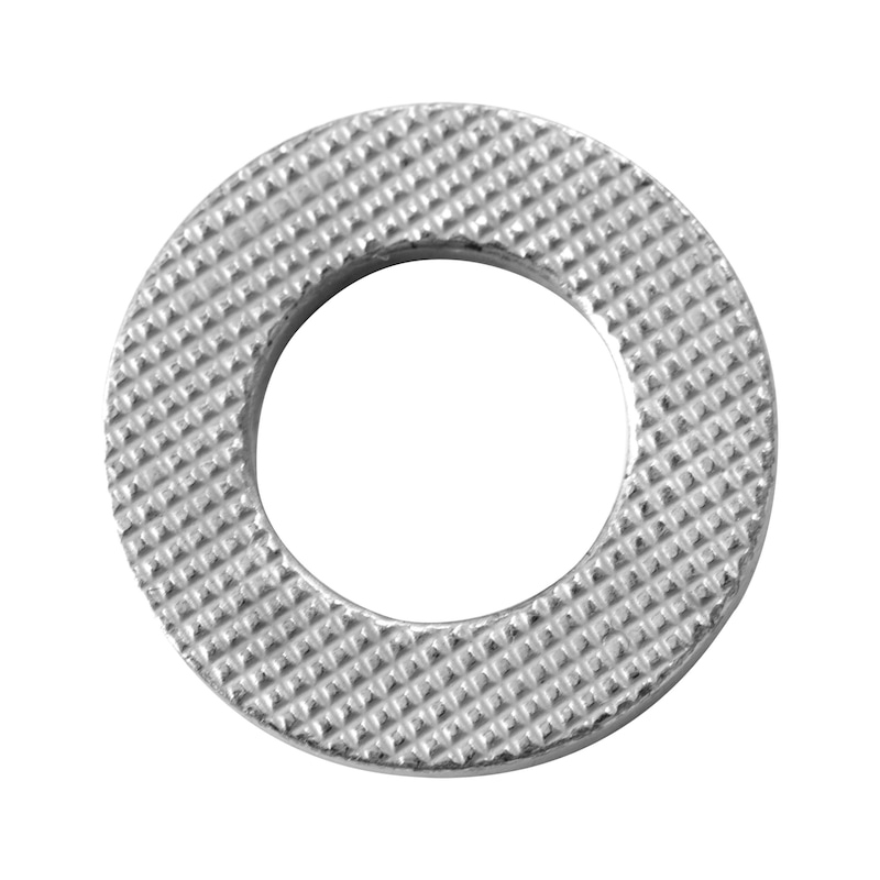 Rondelle de sécurité - acier zinc-nickel dentée