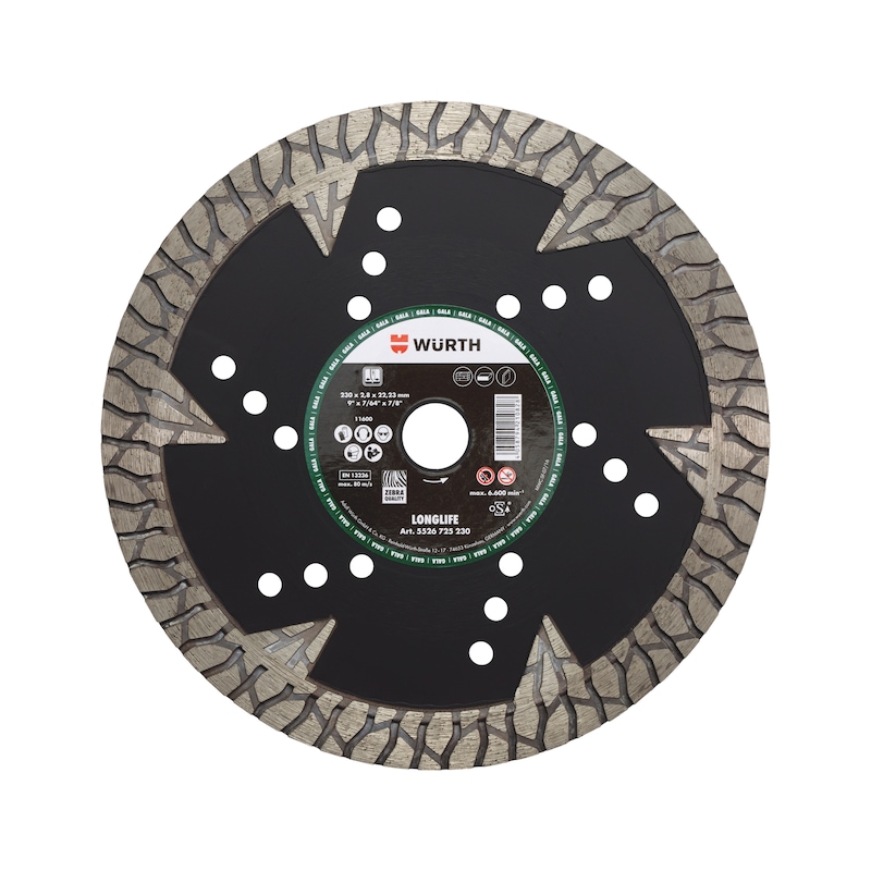 Disque diamant Longlife GaLa fermé Ø230 mm