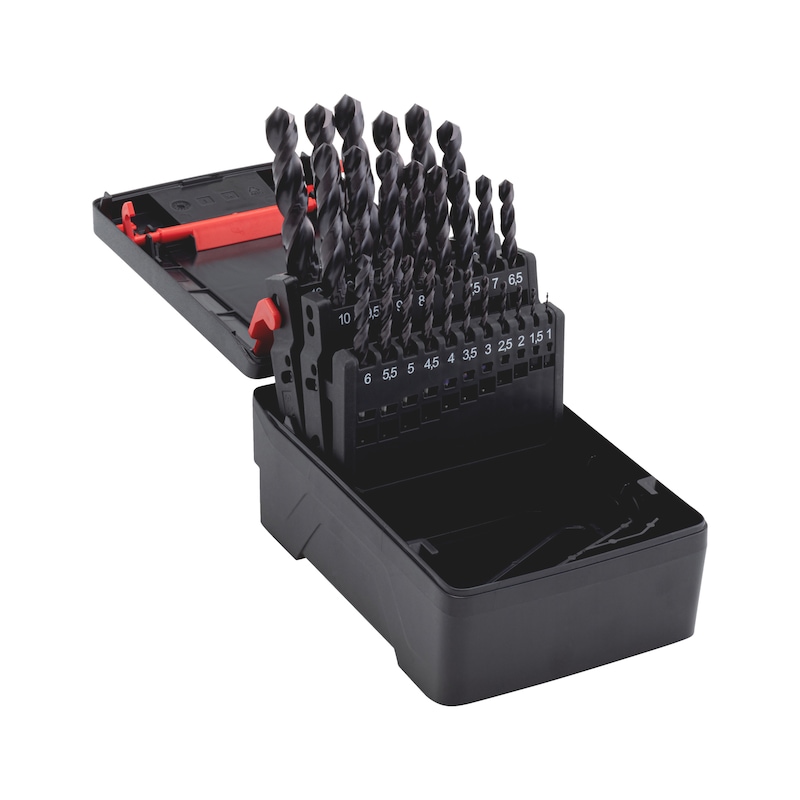 Coffret de forets métal HSCo DIN 338 MFD VARIO - 25 pcs - Syska