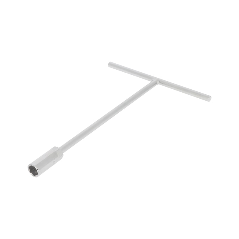 Clé en T avec douille six pans femelle - 6 à 14 mm