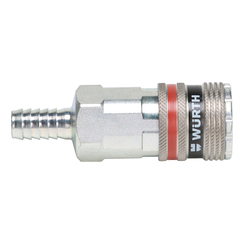 3in1 Universal-Druckluft-Sicherheitskupplung, 14,5 mm mit Schlauchtülle – KSA Toolsystems GmbH