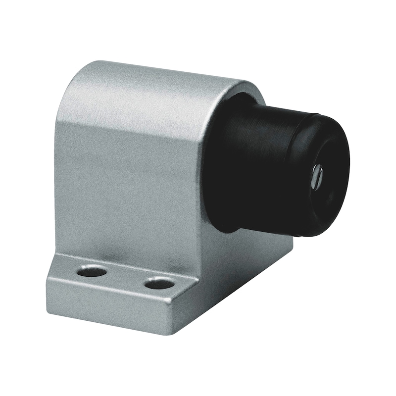Butée de porte type L à ressort - intérieure/extérieure