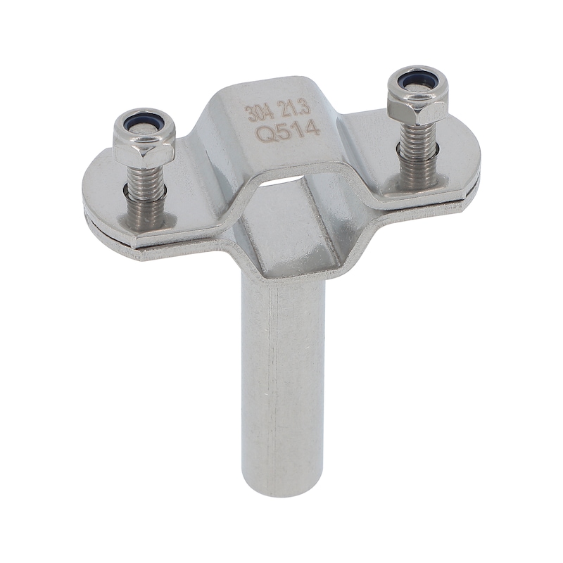 Collier hexagonal SMS avec tige pour industrie agro-alimentaire