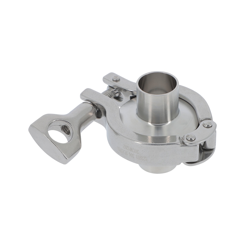 Raccord complet à souder avec joint CLAMP