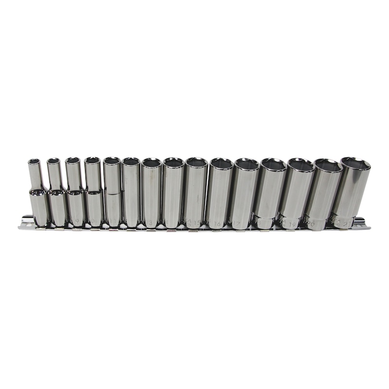 3/8 inch socket wrench assortment long  15 pcs