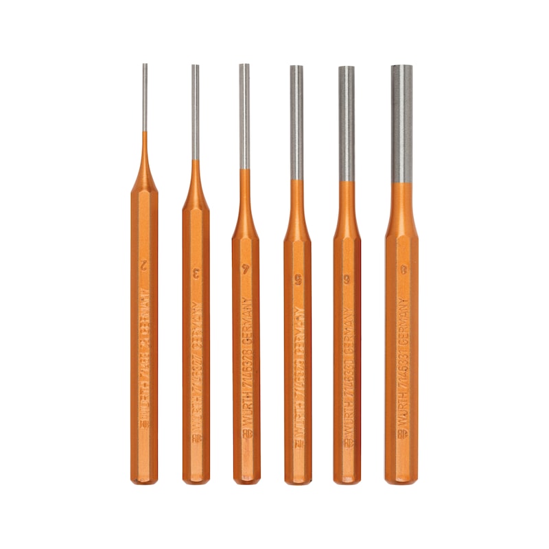 Buy Pin punch, assortment 6 pcs. online