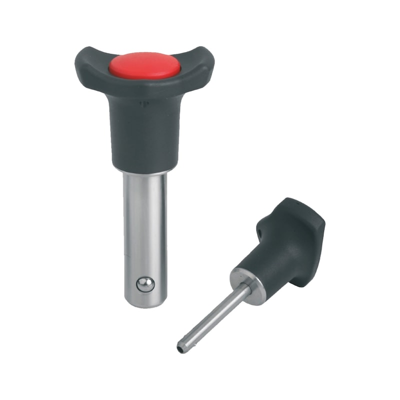 Sourcing Map Kugelsperrbolzen 10mm X 20mm - 304 Edelstahl Schnellspannstift