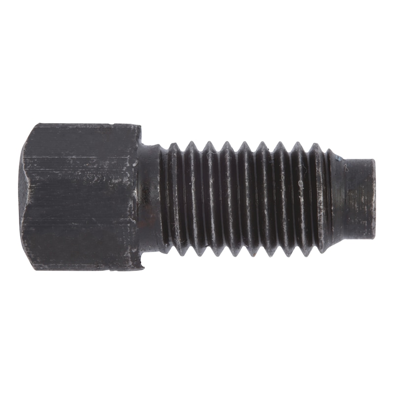 Vis à tête carrée à bout pilote court - DIN 479 - acier 8.8 brut - 4 pans extérieurs