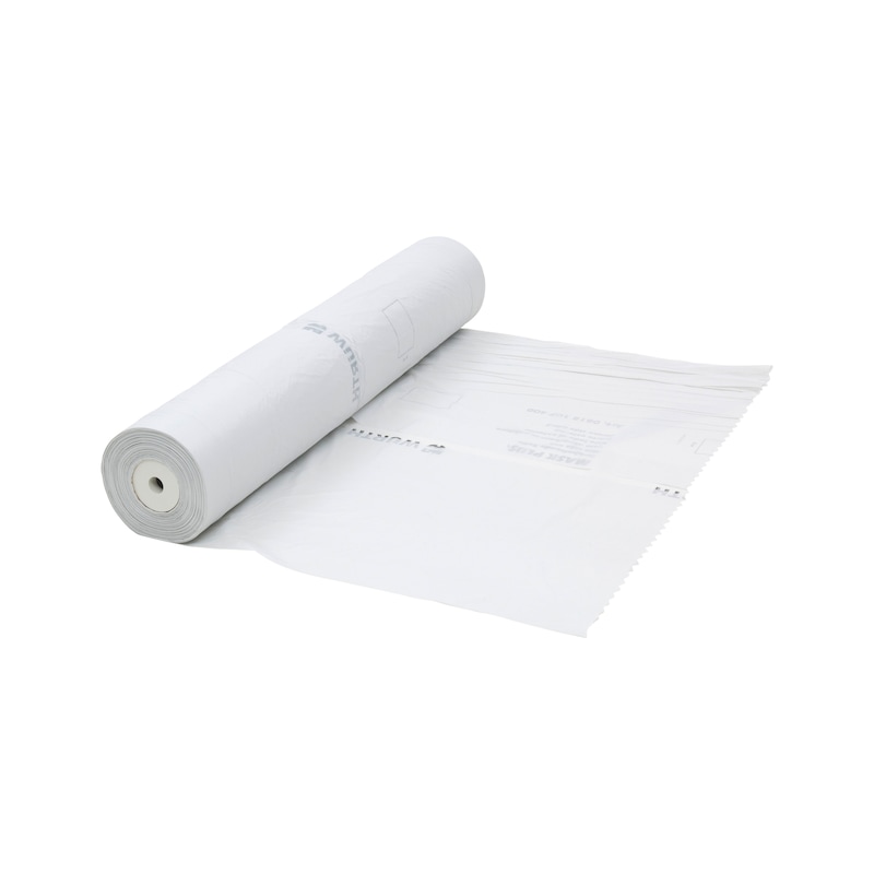 Lot de 4 rouleaux de film de masquage transparent avec ruban