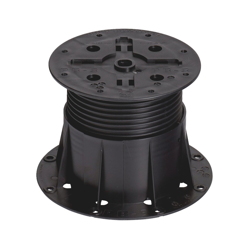 Plot de terrasse bois Buzon - Ø170 mm - hauteur réglable