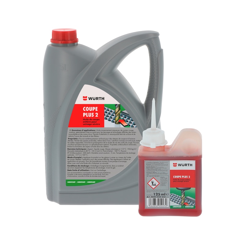 Huile de coupe COUPE PLUS 2 pour usinage sévère
