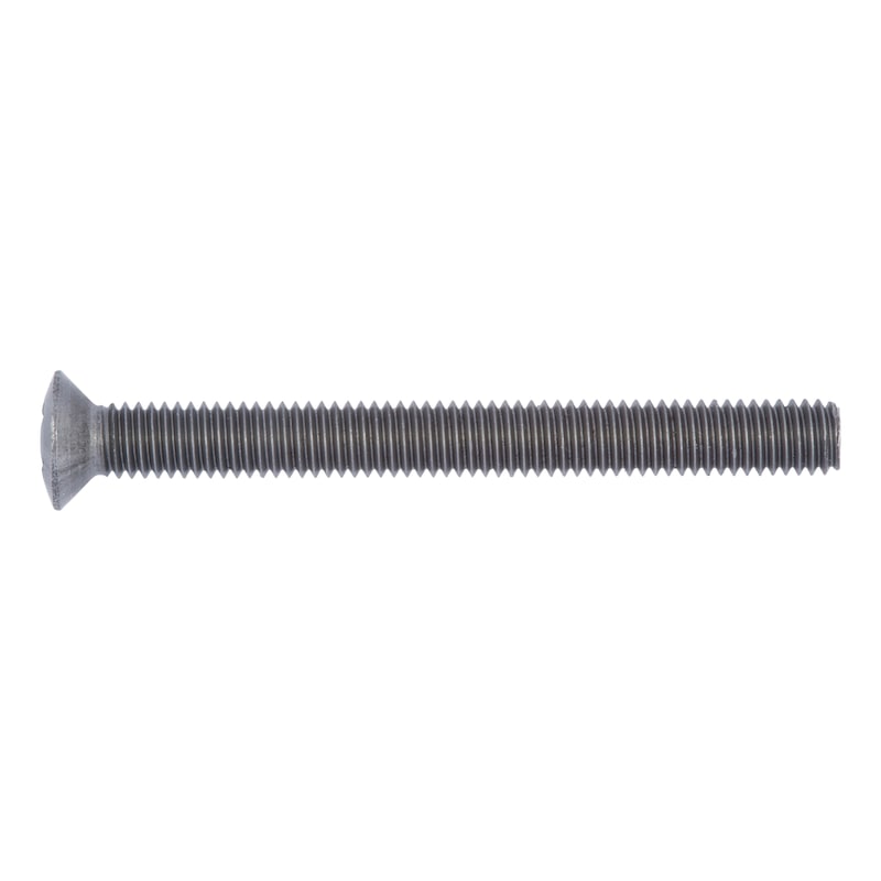 Vis à tête fraisée bombée - ISO 7047/DIN 966 - acier 4.8 brut - cruciforme PH