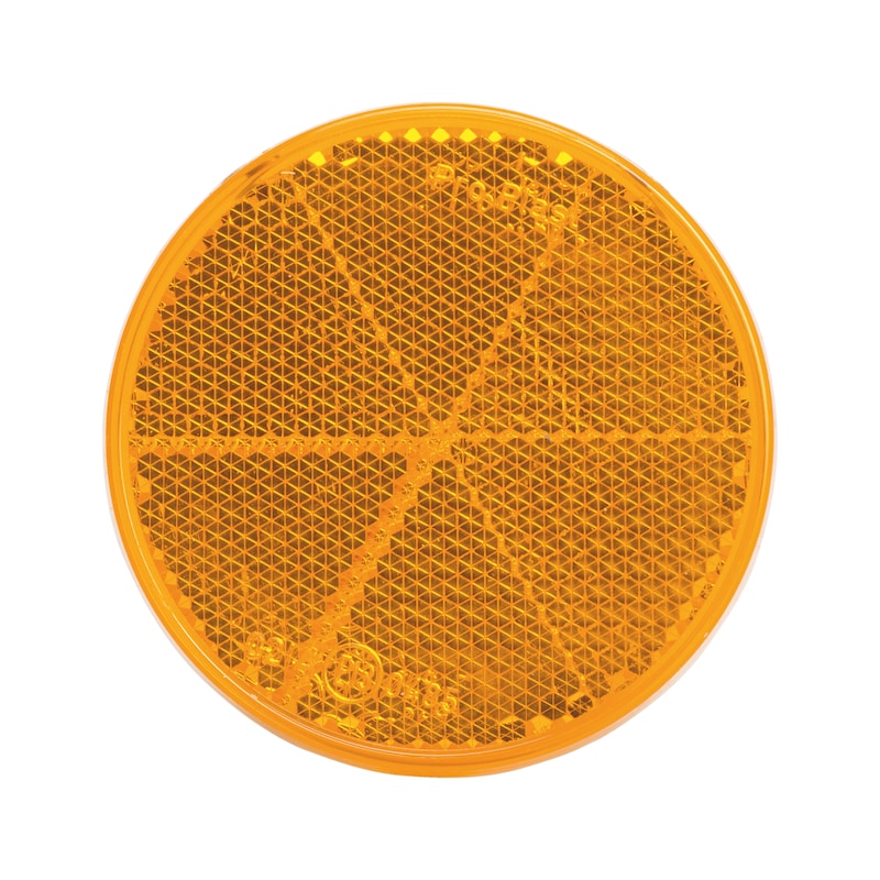 Pyöreä heijastin, tarrakiinnitys