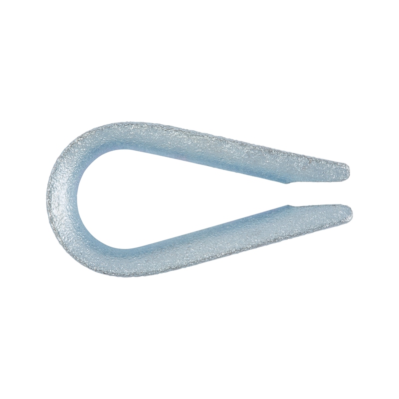 Cosse coeur - DIN 6899 - acier zingué (A2K)