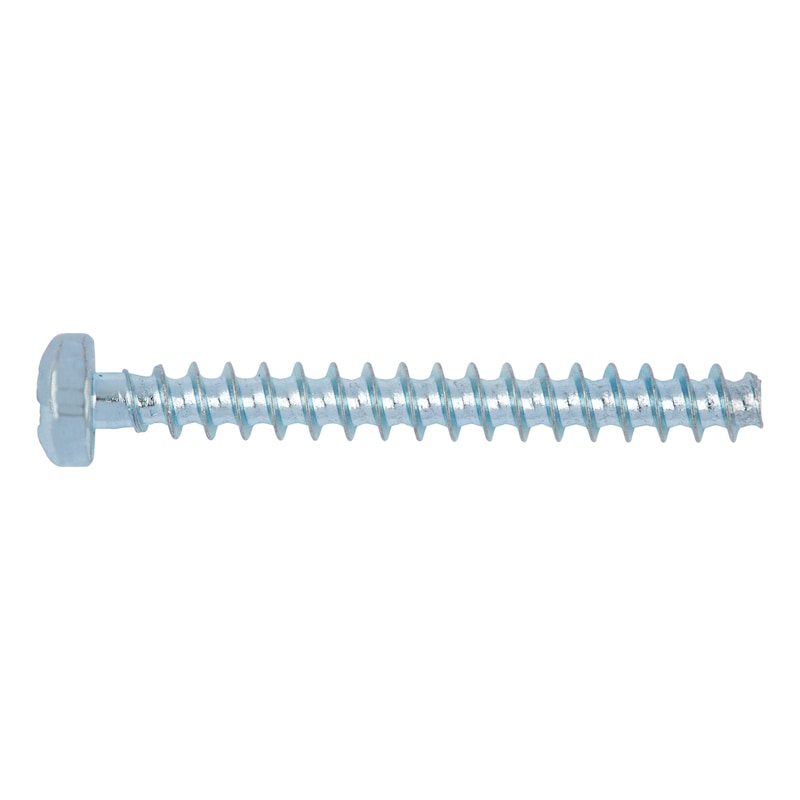 Vis pour plastique WÜPLAST - tête cylindrique bombée - W1412 - acier zingué 10.9 (A3K) - cruciforme PZ