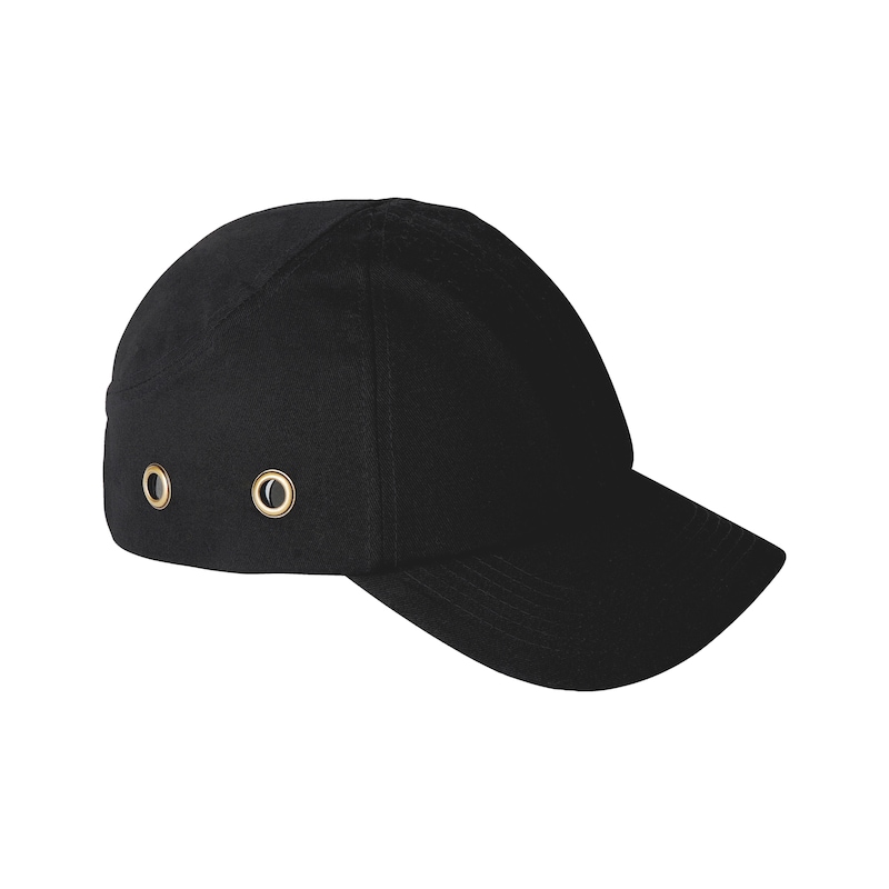 Casquette anti-heurt noire - conforme EN 812