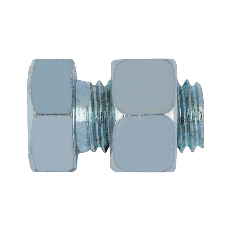 25) M7-1.0 X 40 Or M7x40 Or 7mm X 40mm Bolt / Hex Head Cap Screw Grade 8.8 Zinc - Foto 3