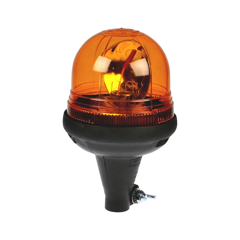 Gyrophare 12/24V IP65 à fixation sur tube pour tracteur/camion