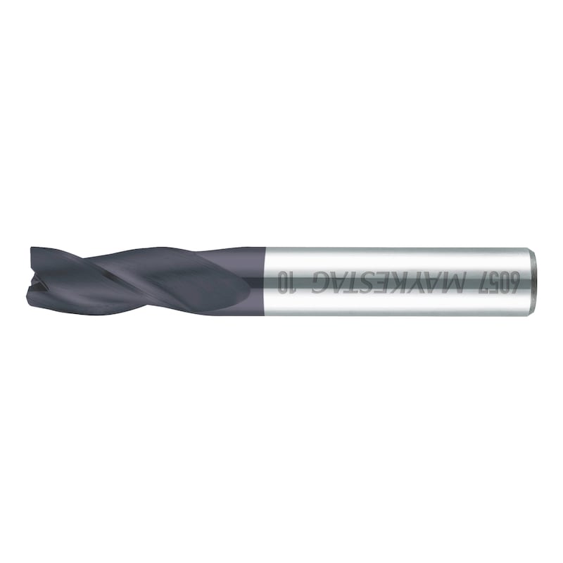 Fresa CNC D12mm TiSiN - Grana Ultra Fine HRC 55-58 - 4 Lame Taglio Centro - 30mm Lunghezza - Foto 8