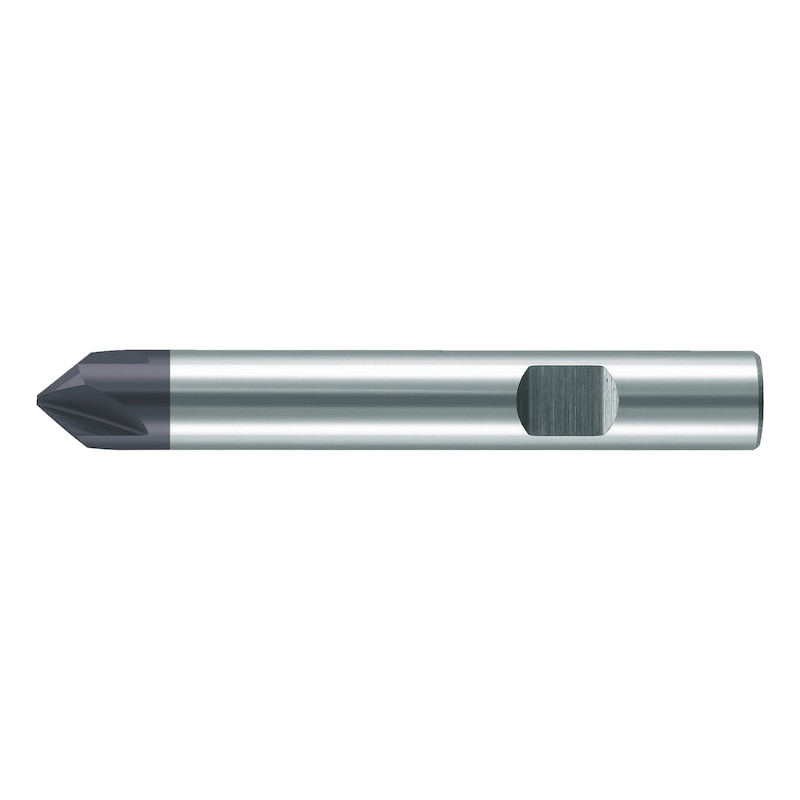 CNC VHM Entgrater Schaftfräser – Hartmetall Fasenfräser 90°, HRC55, Ø 1–12 Mm (z.B. 2 Mm)