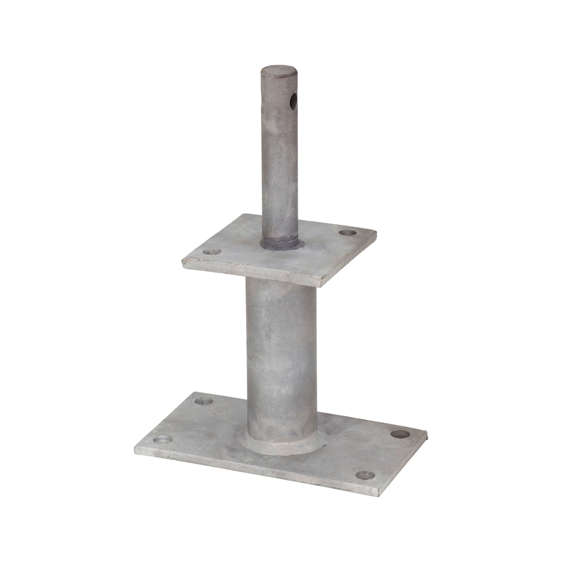 Support de poteau bois D-D/TZN pour structure bois lourde