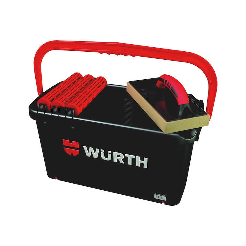 Spandsystem til flisevask