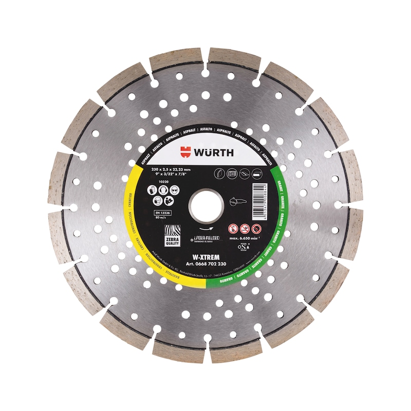 Disque diamant W-Xtrême multi-matériaux