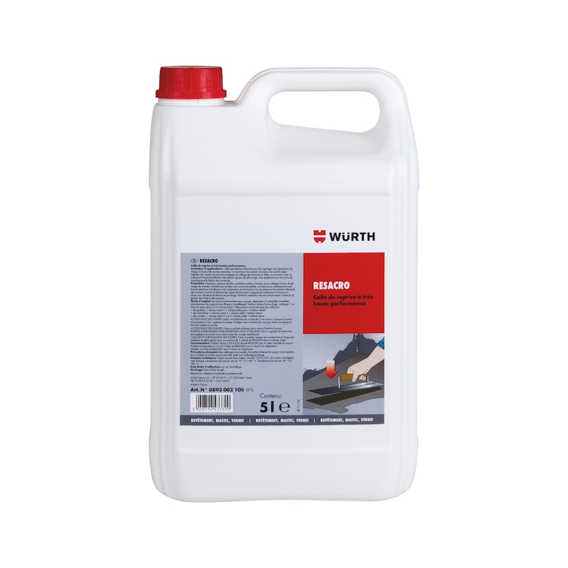 Résine d'accrochage RESACRO pour mortier, enduit, carrelage