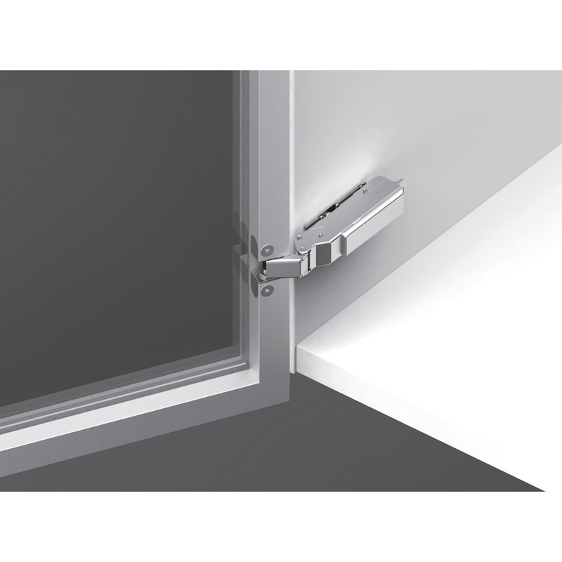 Charnière Tiomos 110 AL invisible pour portes aluminium