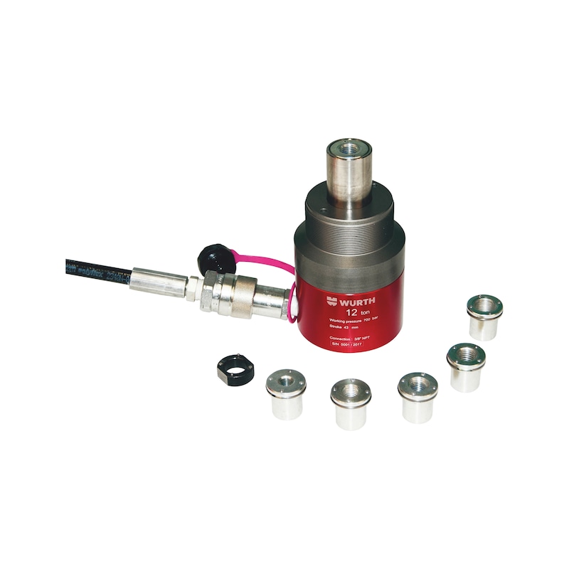 Hydraulik-Hohlzylinder 30 T – Hub 100 Mm, 700 Bar, Hohlkolben, Ø 95 Mm