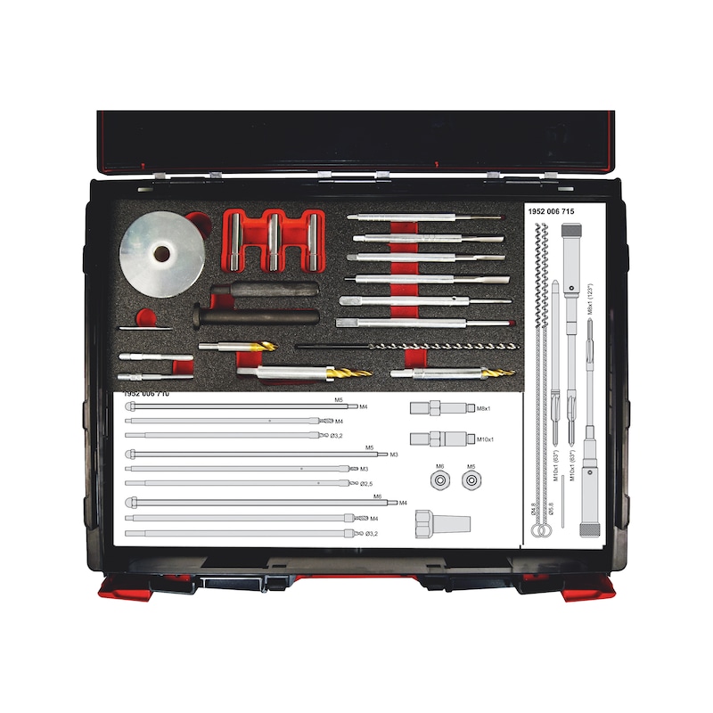 Kit de dépose pour bougies de préchauffage VAG - 23 pcs