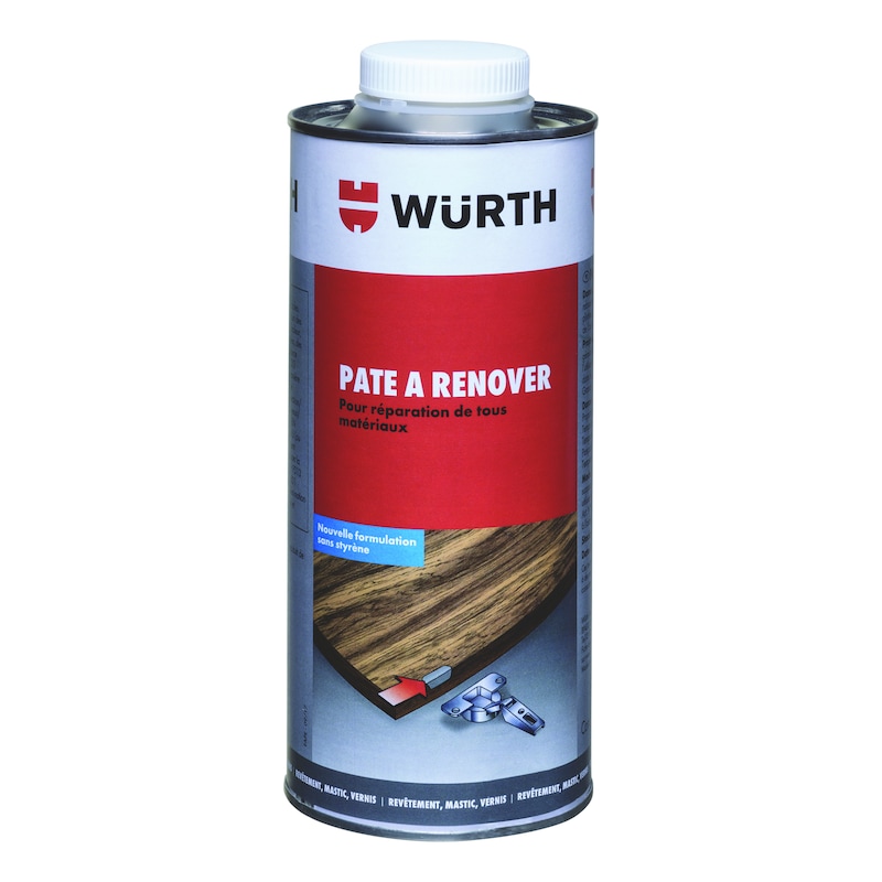 Pâte à rénover pour enduire, coller ou reboucher